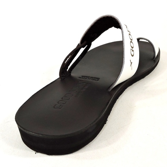 GOODMAN ?? MENS BROWN LEATHER COMFORT SUMMER FLATS SANDALS main image 8